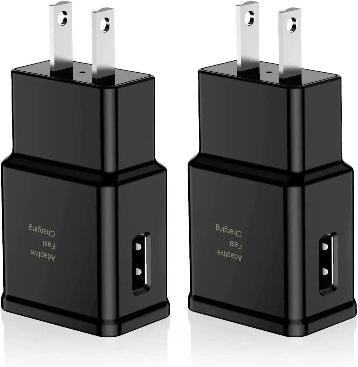 ILEPO Chargeur Mural USB Rapide 15W – Prises US/EU/UK – Universel Téléphone & Montre