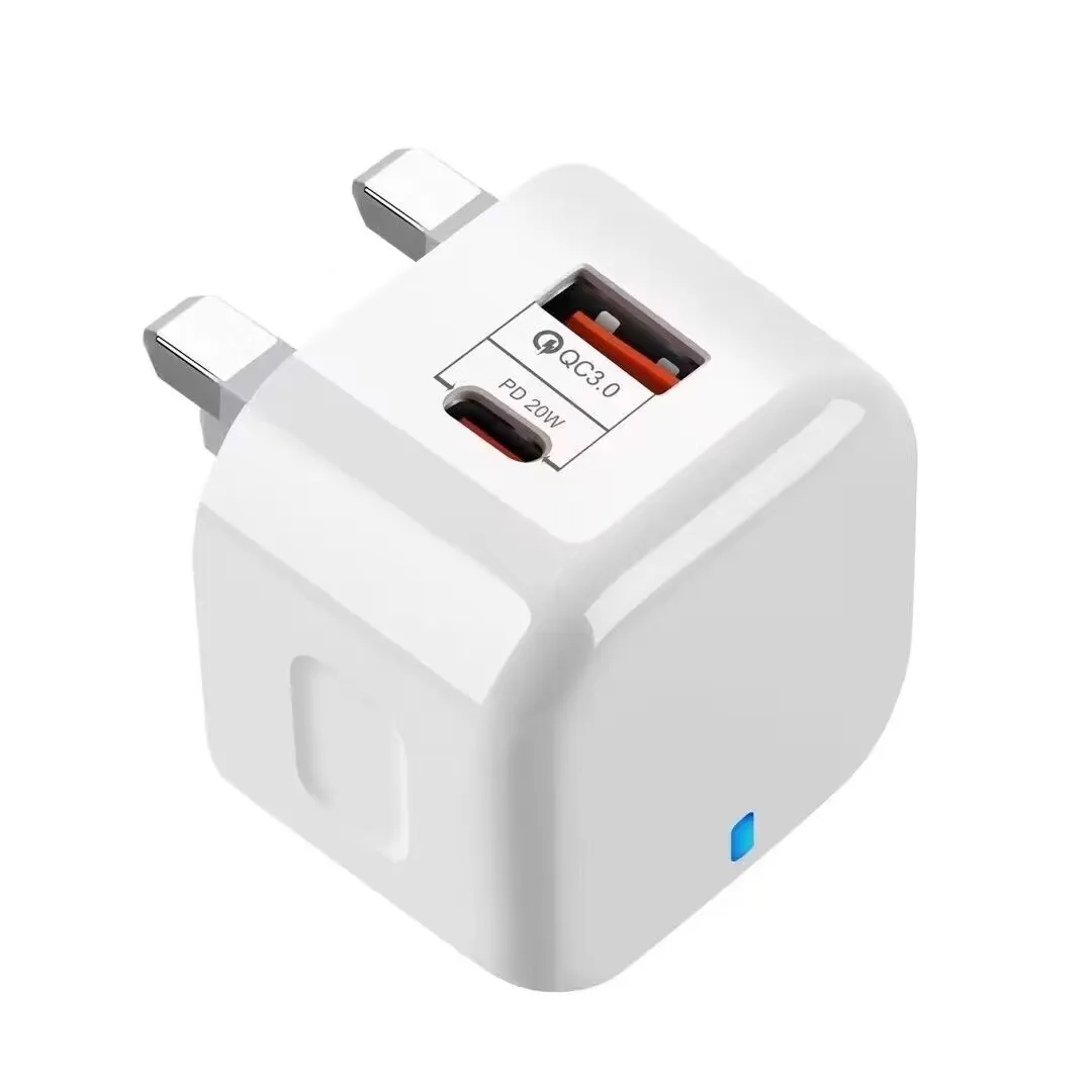 Chargeur Rapide ILEPO 20W PD USB-C | QC3.0 | Universel Téléphone Tablette Montre