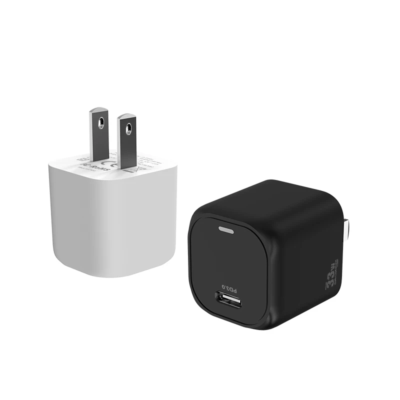 Chargeur GaN 33W 3 Ports USB-C Charge Rapide PD3.0 QC4.0 Mini Voyage ilepo W158