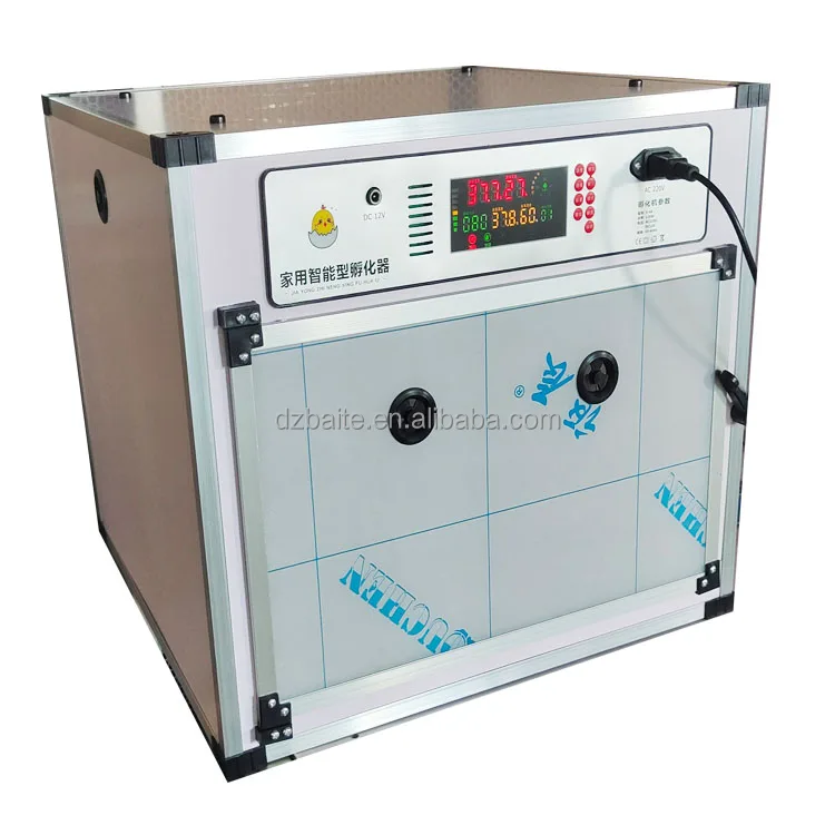 Incubateur Automatique Solaire 204 Œufs – Double Alimentation, Taux d'Éclosion +98%