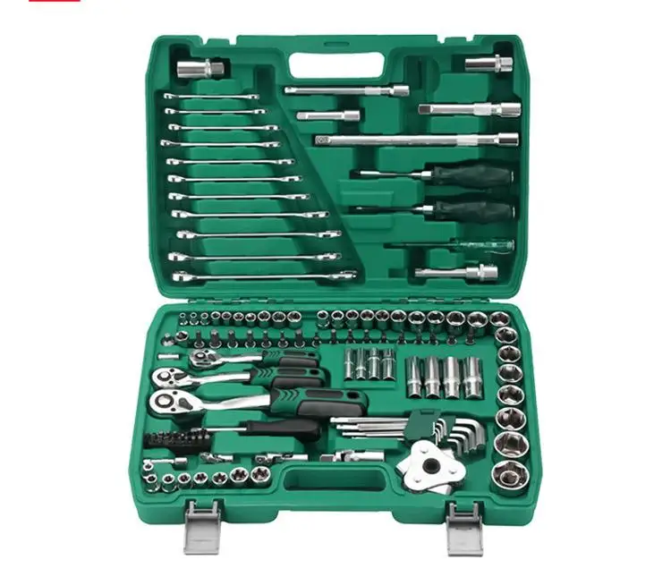 Kit d'outils de réparation auto 216 pièces - Acier Chrome Vanadium