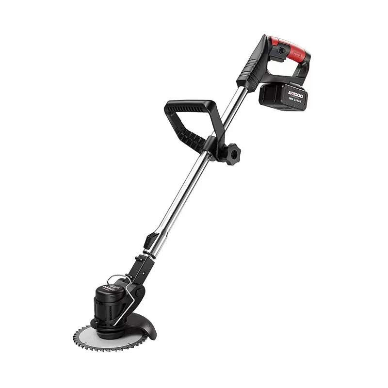 Tondeuse à Gazon Électrique Portable 1800W – Coupe-Brosse Télescopique Rechargeable