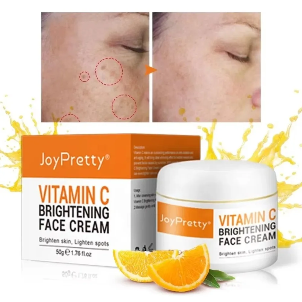 Crème Visage Vitamine C – Éclat, Anti-Taches & Hydratation Intense 50ml