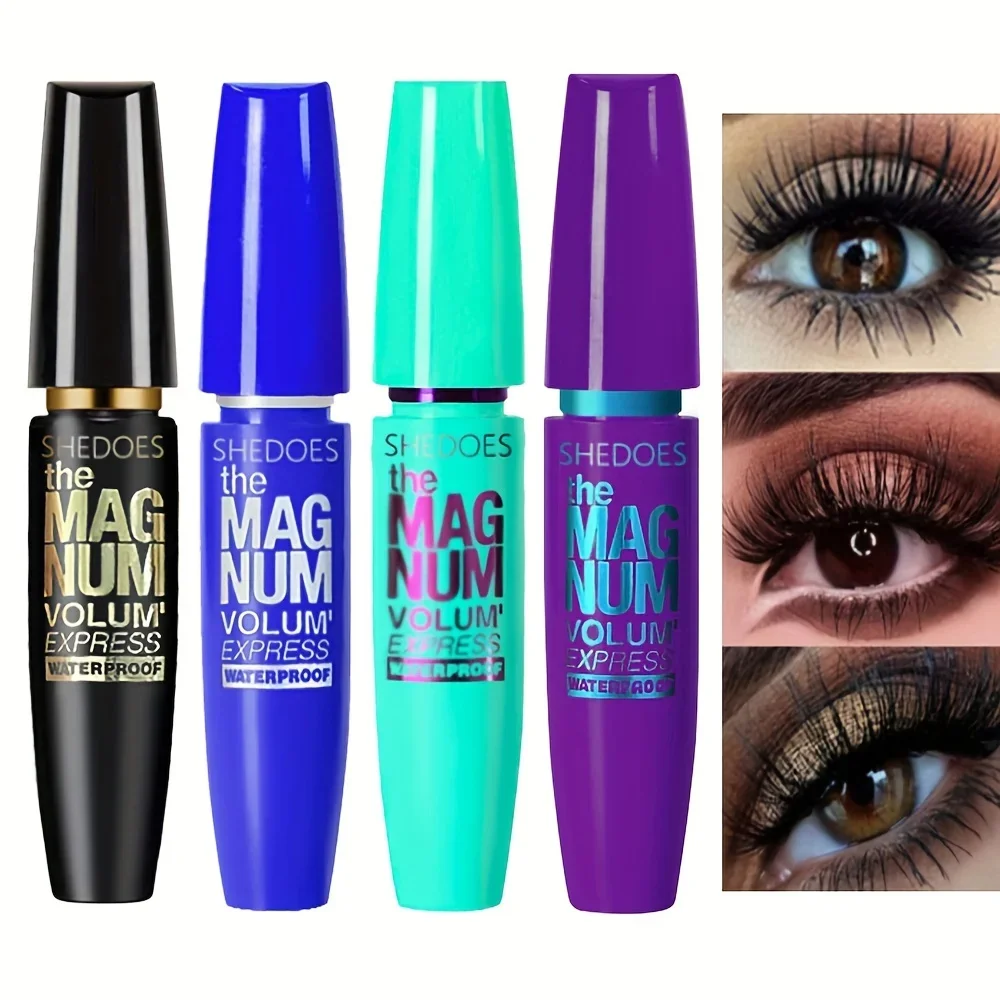 Mascara Noir 4D Waterproof – Épaississant, Allongeant & Recourbant 10ml