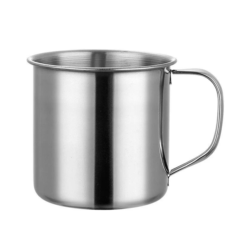 Gobelet Inox avec Poignée 200ml – Tasse Café/Thé Professionnelle Hôtel Restaurant