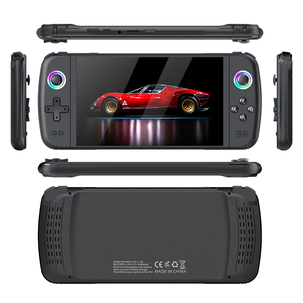 Console de Jeu Portable M27 7 Pouces – 10 000 Jeux Inclus, 128GB, Wi-Fi