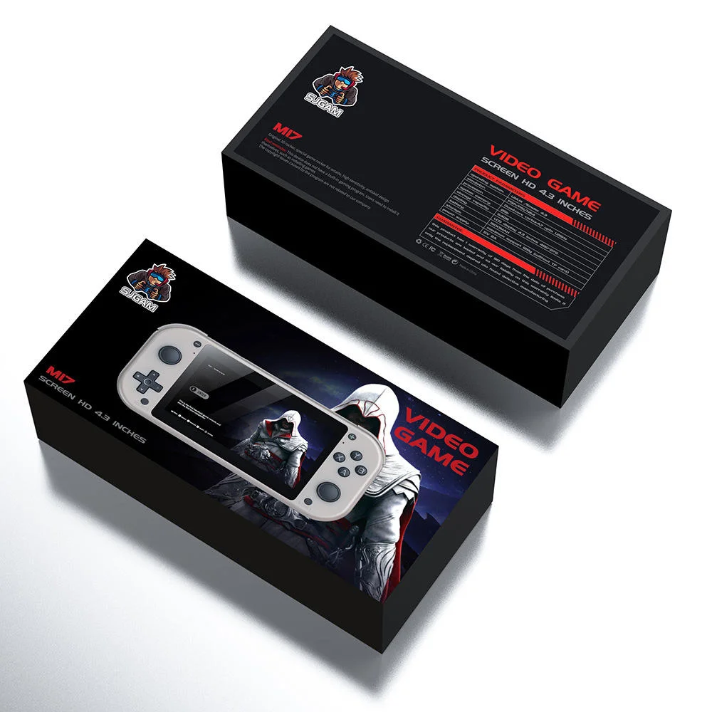 Console de Jeu Portable ZTX M17 4.3" 64GB – 15000+ Jeux Rétro Classiques