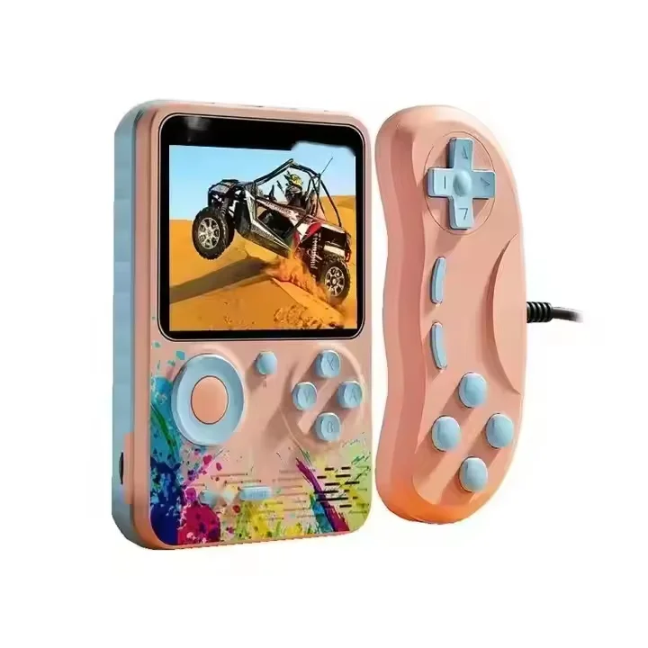 Console de Jeu Portable G5 – 500 Jeux Rétro, Écran Couleur 2.8", Batterie 1020mAh