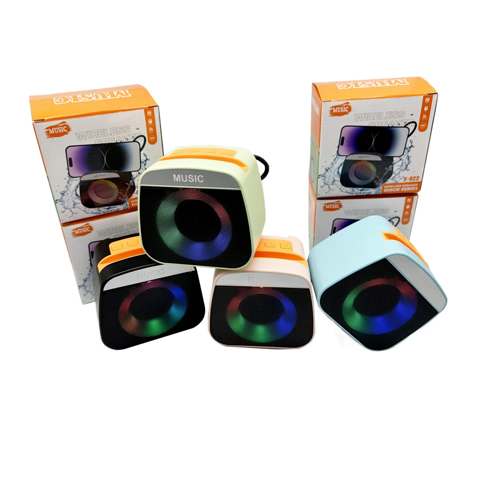 Mini Enceinte Bluetooth X-922 Portable Sans Fil – Son Stéréo – 7 Couleurs