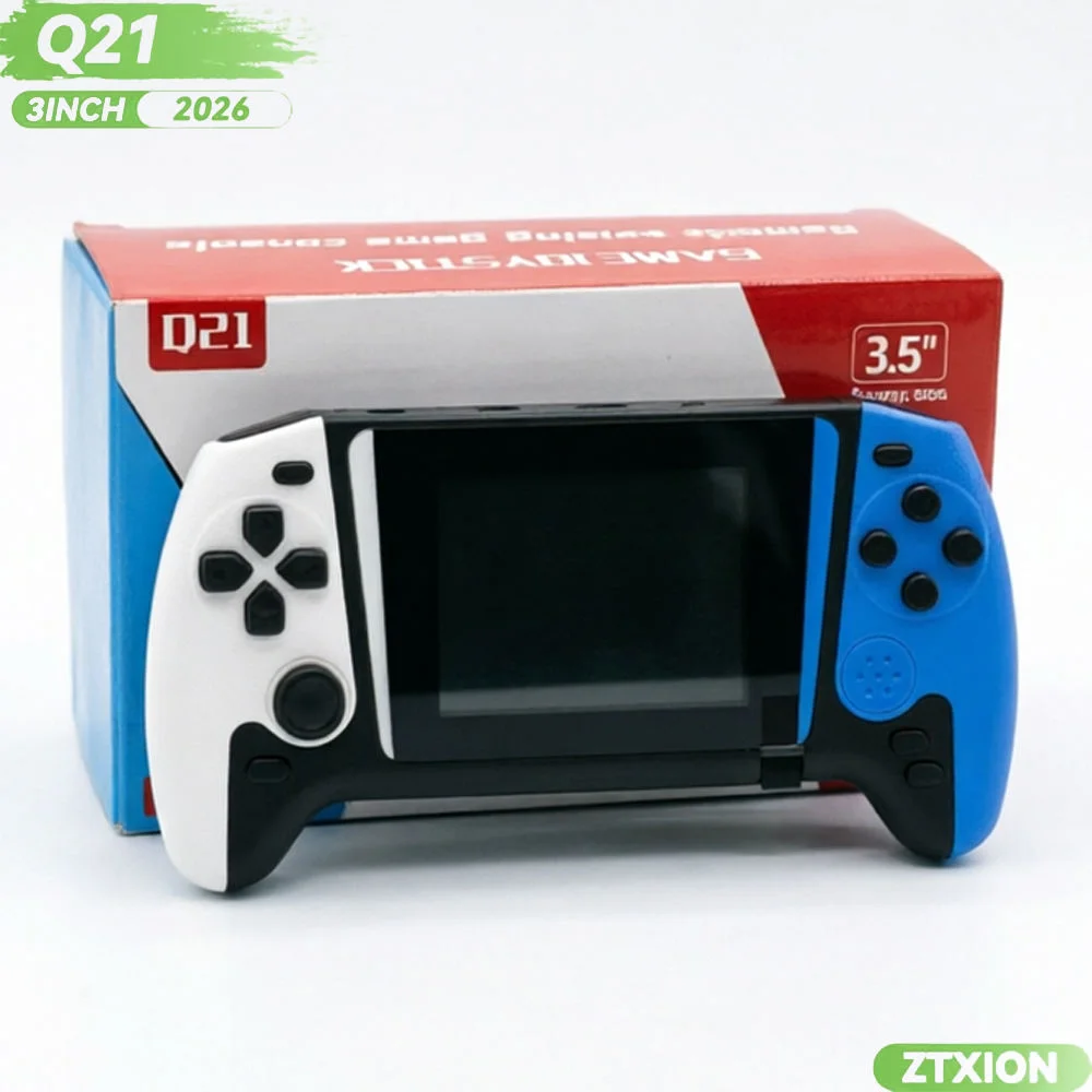 Console de Jeu Portable Q21 – 500 Jeux Classiques, Écran 3 Pouces, Cadeau Enfant