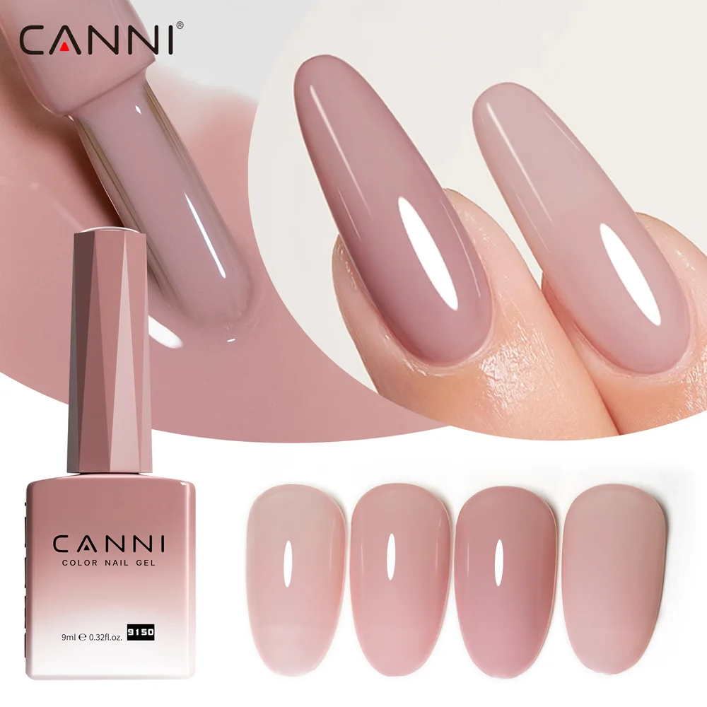 Vernis Gel UV CANNI 9ml – 168 Couleurs HEMA Free Longue Durée Soak Off