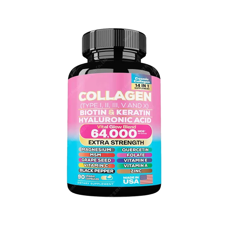 Capsules de Collagène OEM – Complément Beauté & Bien-être | 90 Capsules