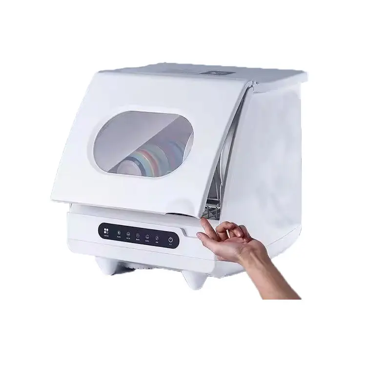 Mini Lave-Vaisselle Compact de Comptoir – Désinfection Vapeur 5★ | 1200W | Ultra Silencieux