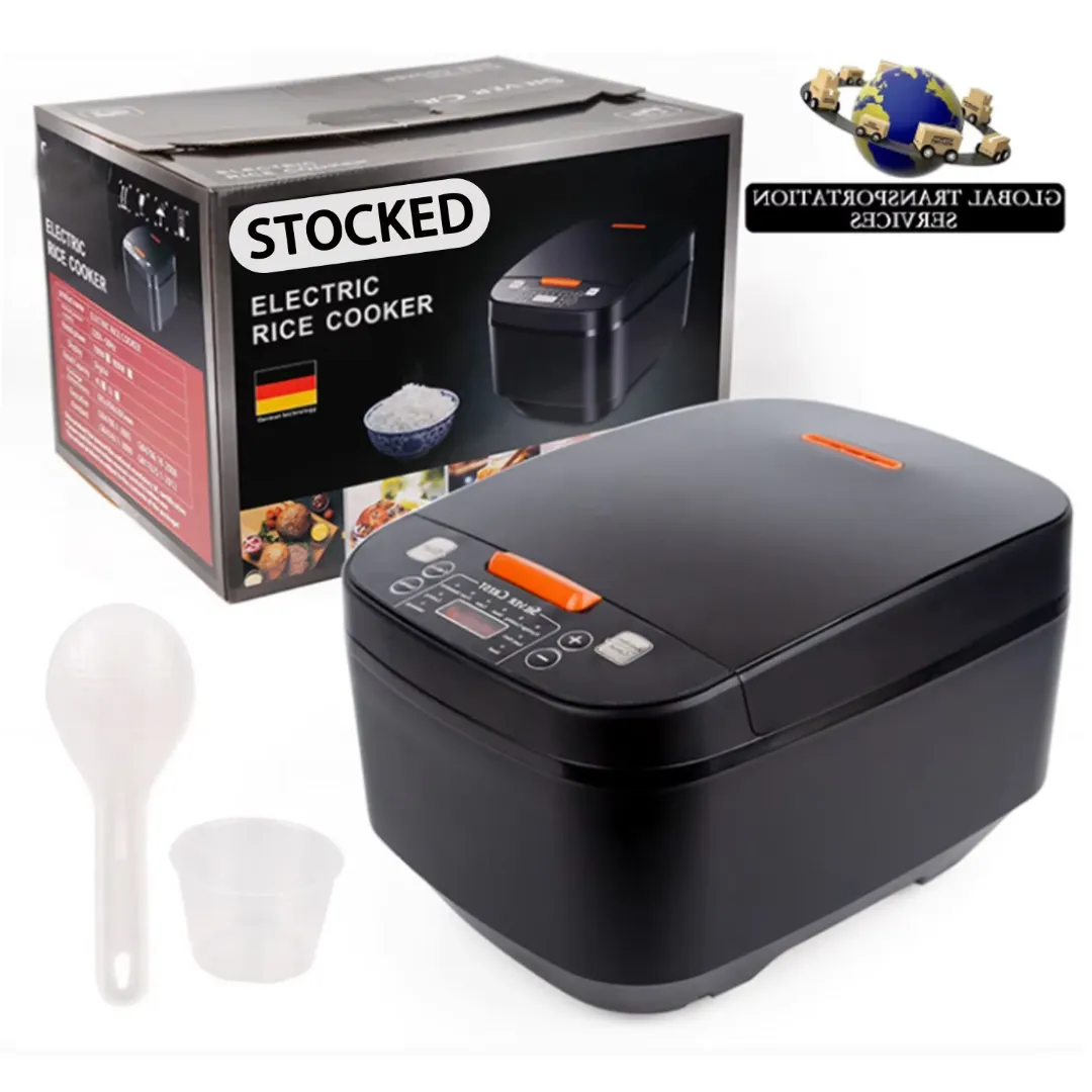 Cuiseur à Riz Électrique Intelligent 5L – Écran Tactile LCD, Revêtement Antiadhésif