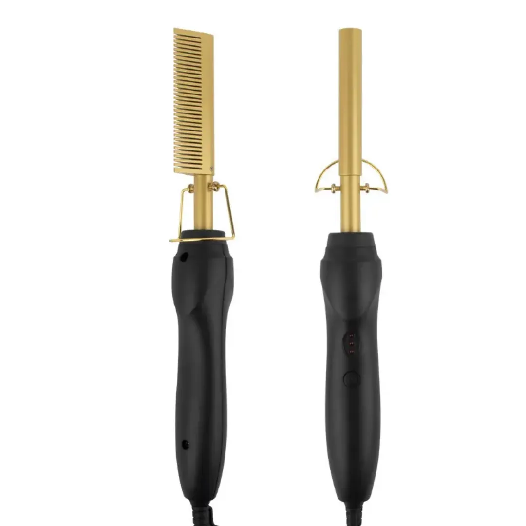 Peigne Chauffant Électrique Professionnel – Fer à Lisser Haute Température