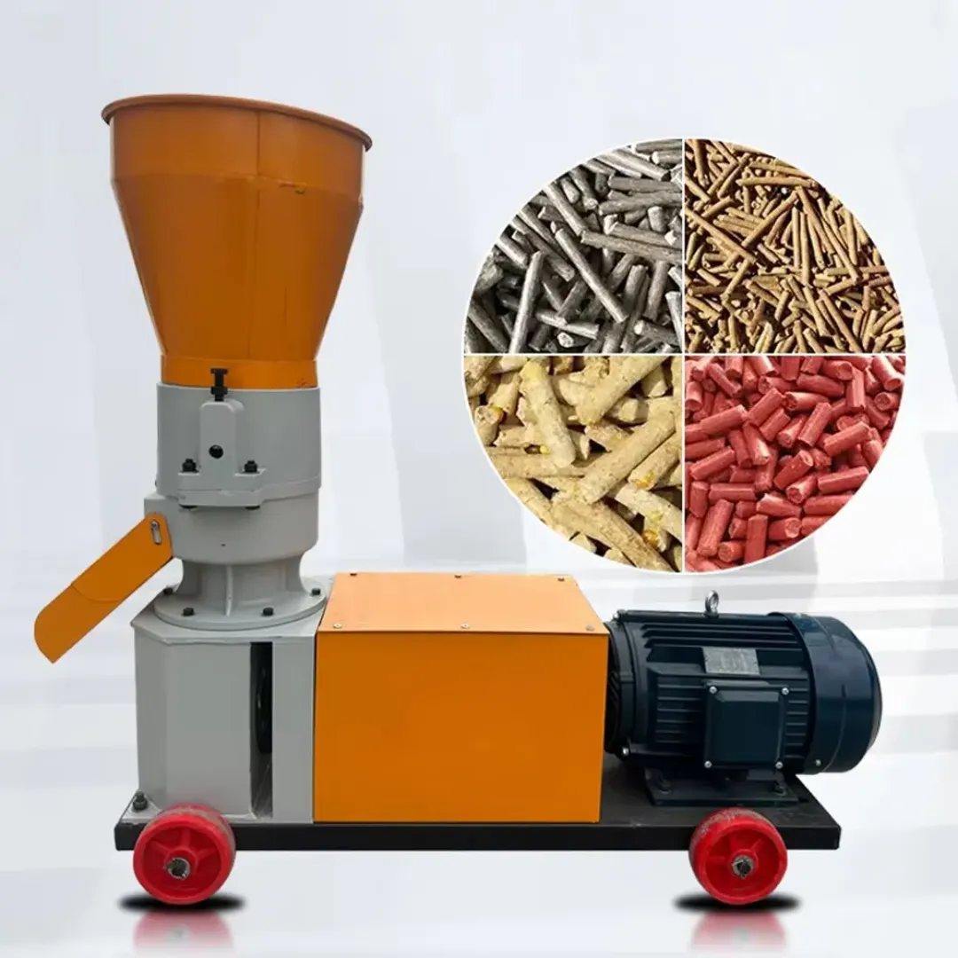 Moulin Mélangeur d'Aliments pour Animaux – Machine à Granulés pour Volailles, Lapins, Porcs, Poulets
