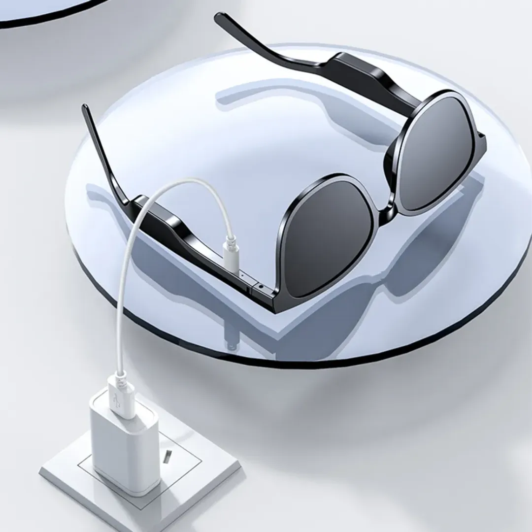 Lunettes de Soleil Bluetooth Intelligentes – Écouteurs Intégrés, Appels et Musique, Design Moderne p