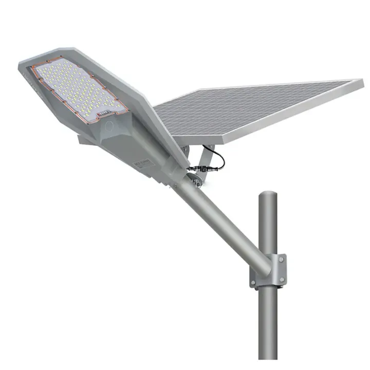 Lampe Solaire Extérieure Puissante – 100W à 400W | Éclairage LED Aluminium pour Routes, Jardins et E