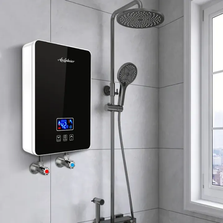 Chauffe-eau Électrique Instantané 6000W – Haute Puissance 220V – Économie d’Énergie – Sans Réservoir