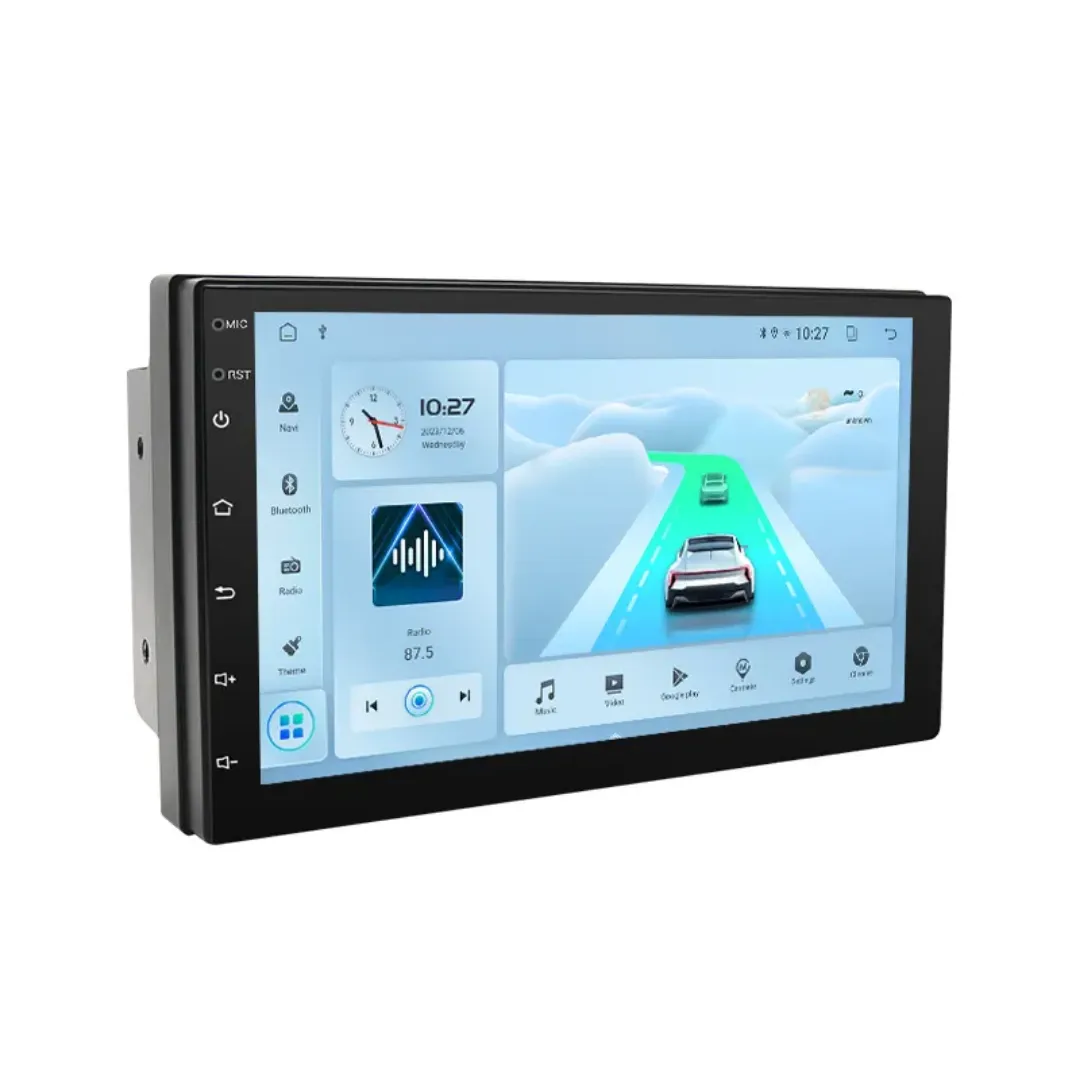 Autoradio 7" 1GB de ram + 16GB de stockage interne, IPS Écran Tactile – GPS, Bluetooth, FM/AM, 2 Din
