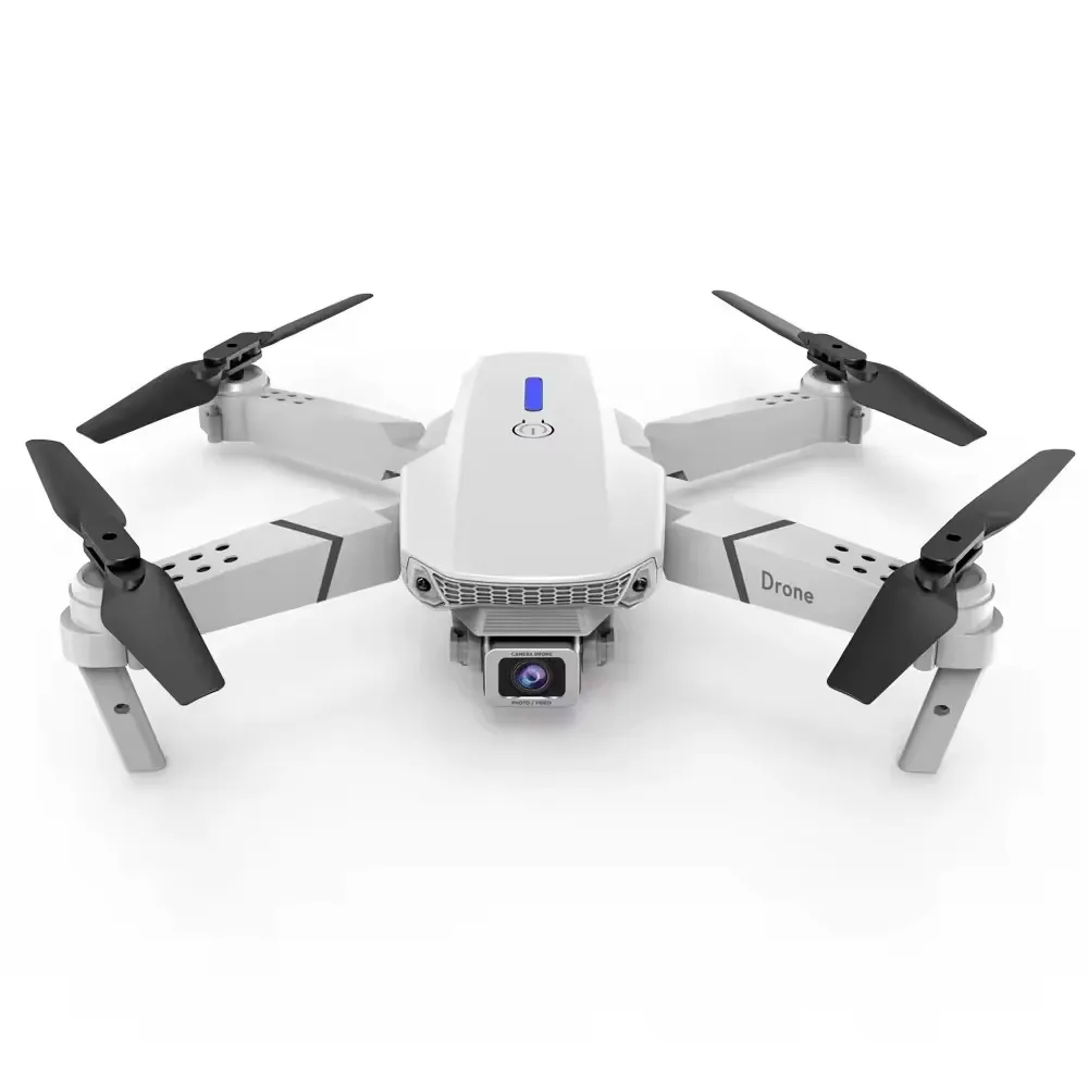 Drone Pliable E88 4K HD avec Double Caméra WiFi – Télécommande, Transmission en Temps Réel, Idéal Débutants