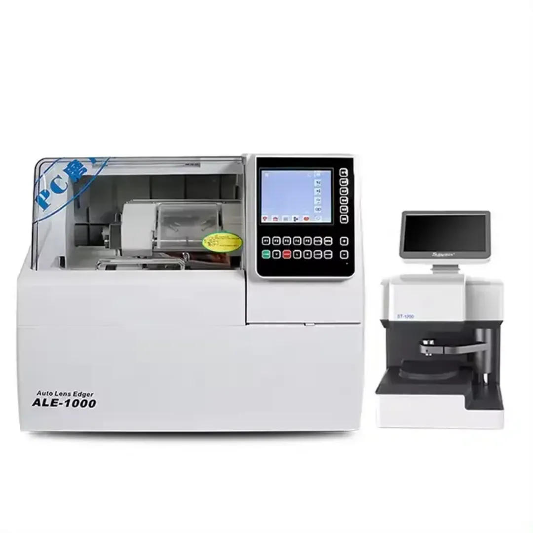Machine de Meulage et Découpe Automatique de Lentilles ALE-1000 – Haute Précision avec Écran TFT LCD