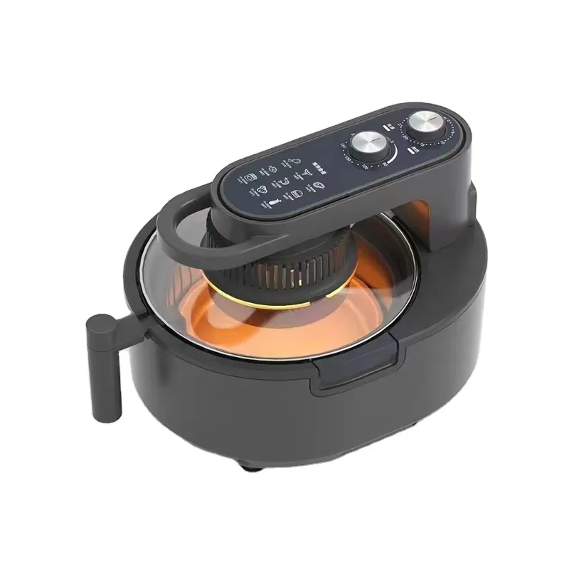 Friteuse à Air Silver Crest 10L – Cuisson Saine Sans Huile, 6800W Haute Performance