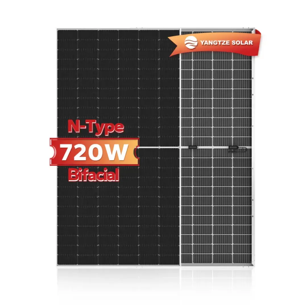 Panneau Solaire Bifacial Ultra Puissant 720W – Idéal pour Sites à Haute Demande