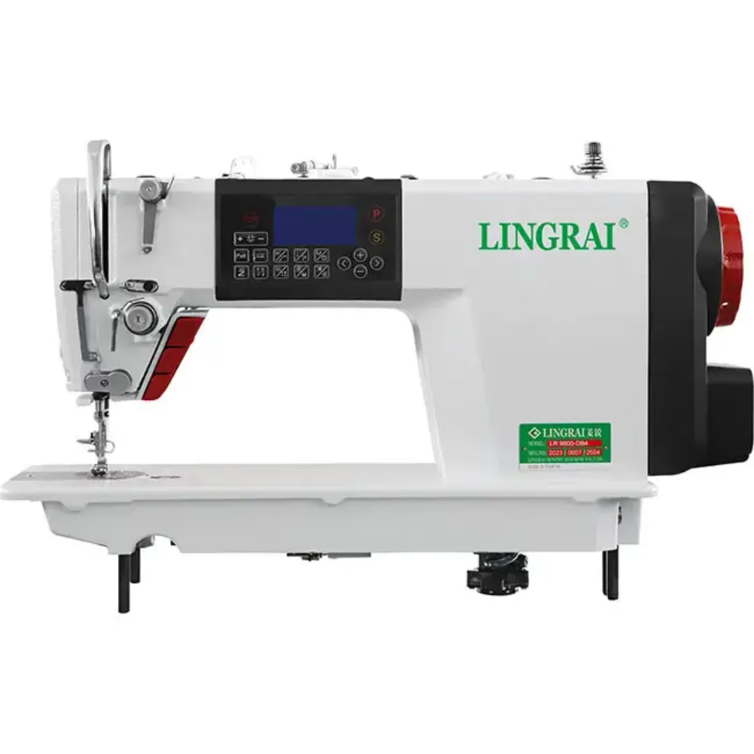 Machine à Coudre Industrielle Automatique LINGRAI ST-9800-D4 – Haute Vitesse avec Commandes Informatisées