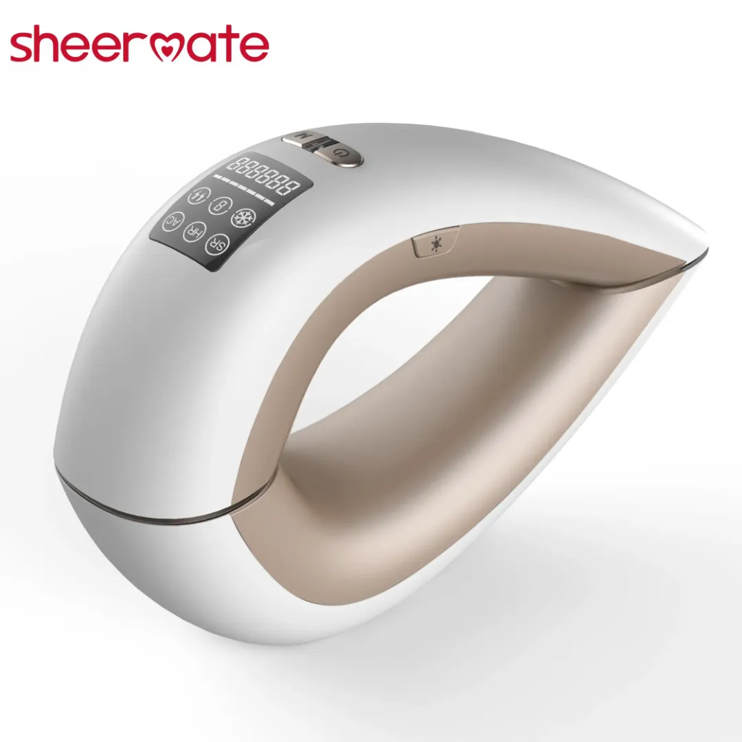 Épilateur à Lumière Pulsée Permanente SHEERMATE – Appareil Professionnel pour Épilation Durable à Domicile