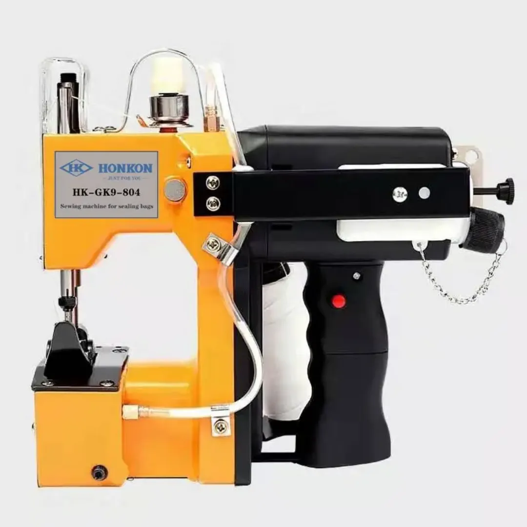 Machine à Coudre Portable Professionnelle HONKON HK-GK9-804 pour la Fermeture et le Scellage des Sacs