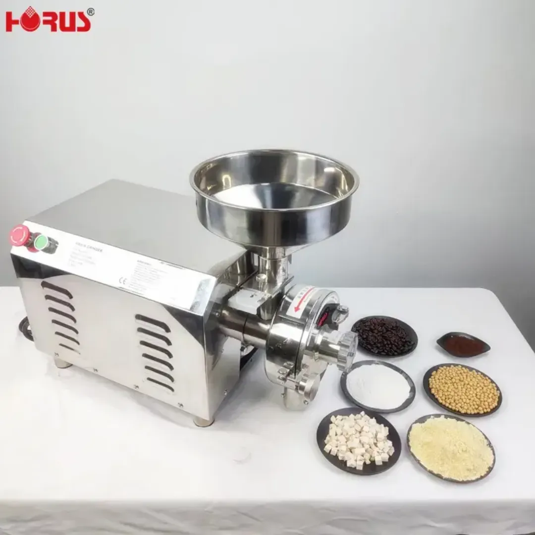 Moulin à Farine Électrique 30-50Kg/h - 2200W Haute Capacité pour Usage Professionnel et Commercial