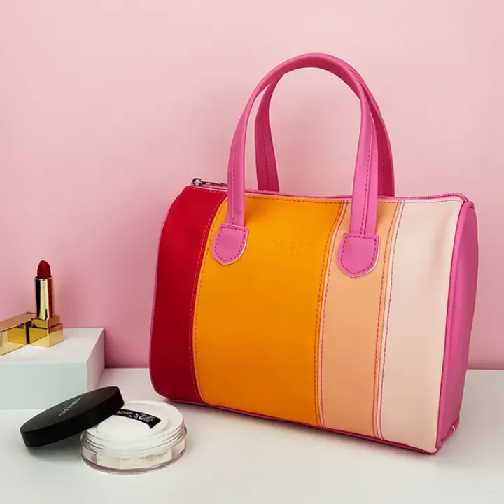 Sac à Main Femme Coloré – Design Médecin en Cuir PU, Tendance et Original