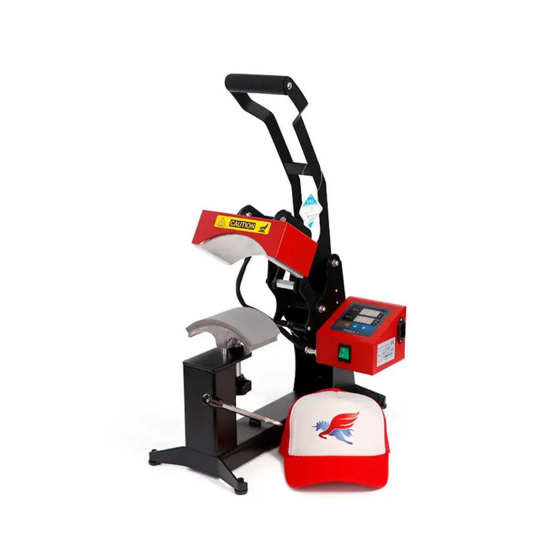 Presse à Chapeaux par Sublimation YIPING - Machine Semi-Automatique 220V/110V pour Impression de Casquettes - Plaque 50x36cm