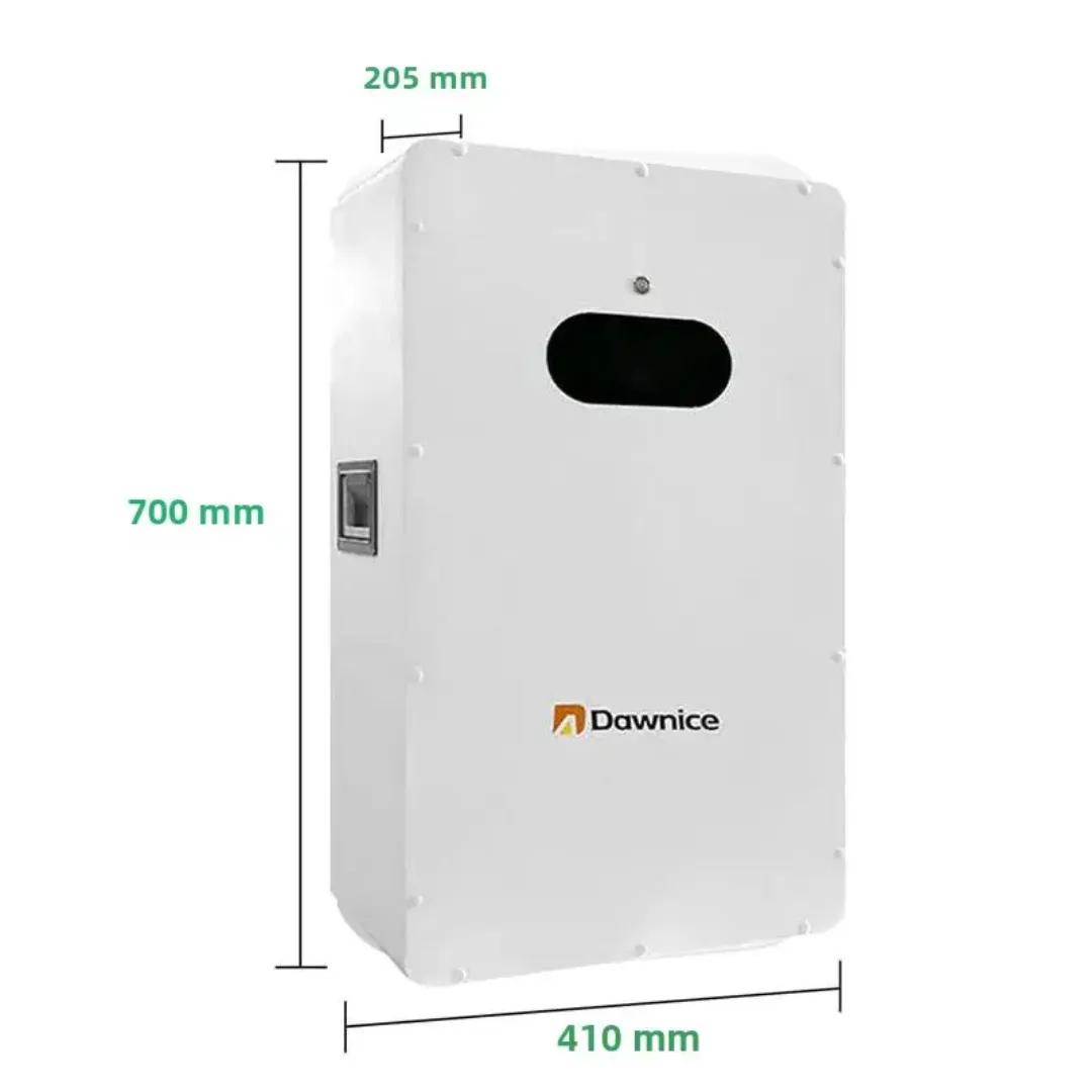 Batterie Murale Lithium LiFePO4 51.2V 206Ah (10.55kWh) - Écran Tactile, WiFi & Bluetooth - 6000+ Cycles