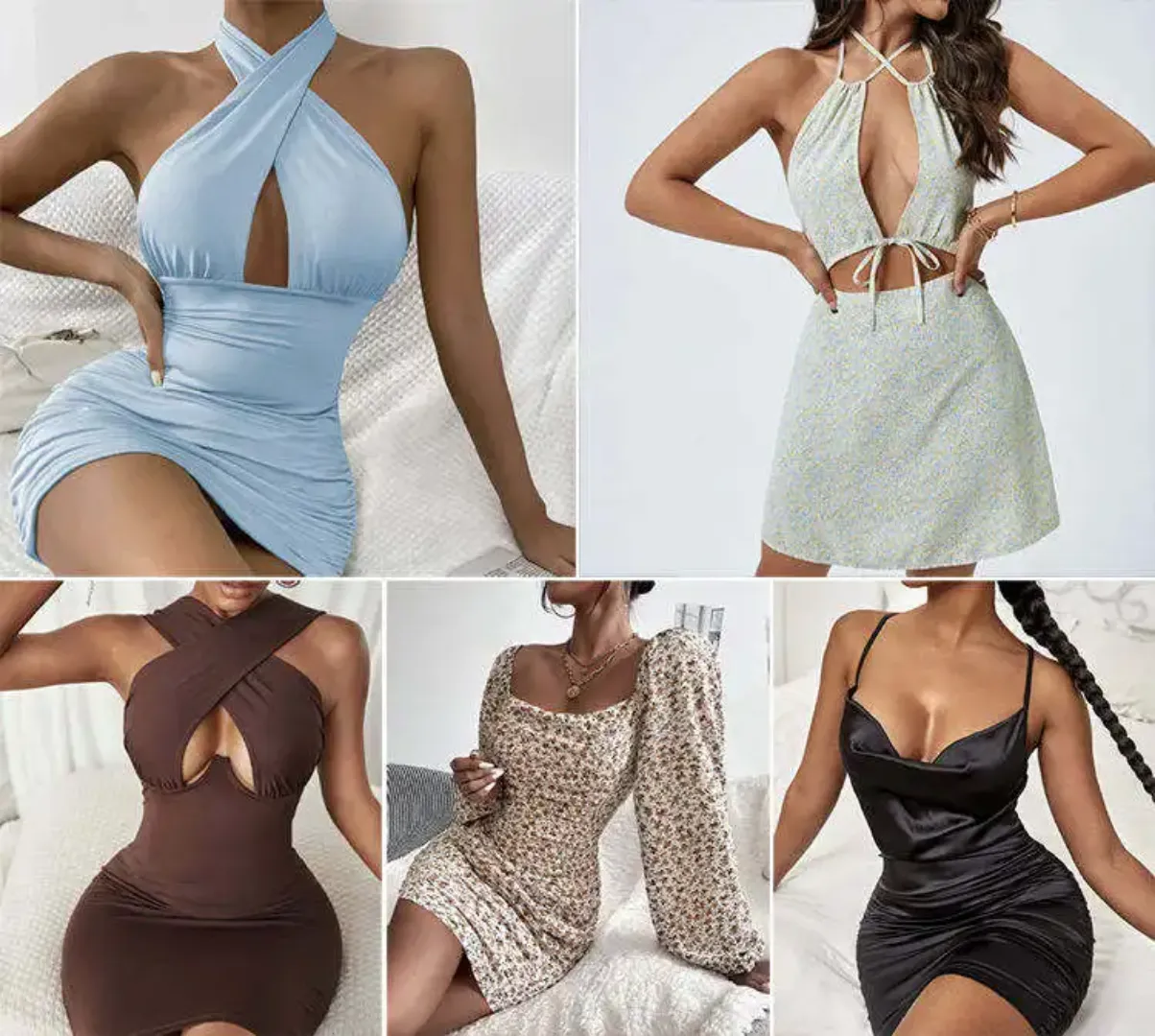 Ballots de Robes Sexy et Élégantes pour Femmes - Vêtements en Gros - Neuf et Occasion