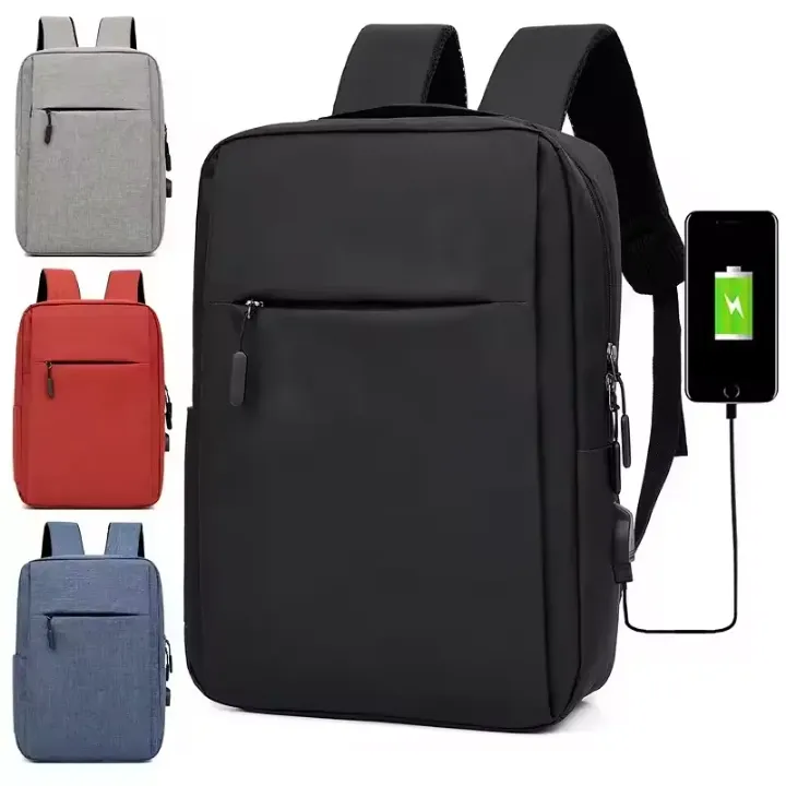  pouces avec sac à dos pour ordinateur portable USB sac d'affaires bon marché de haute qualité