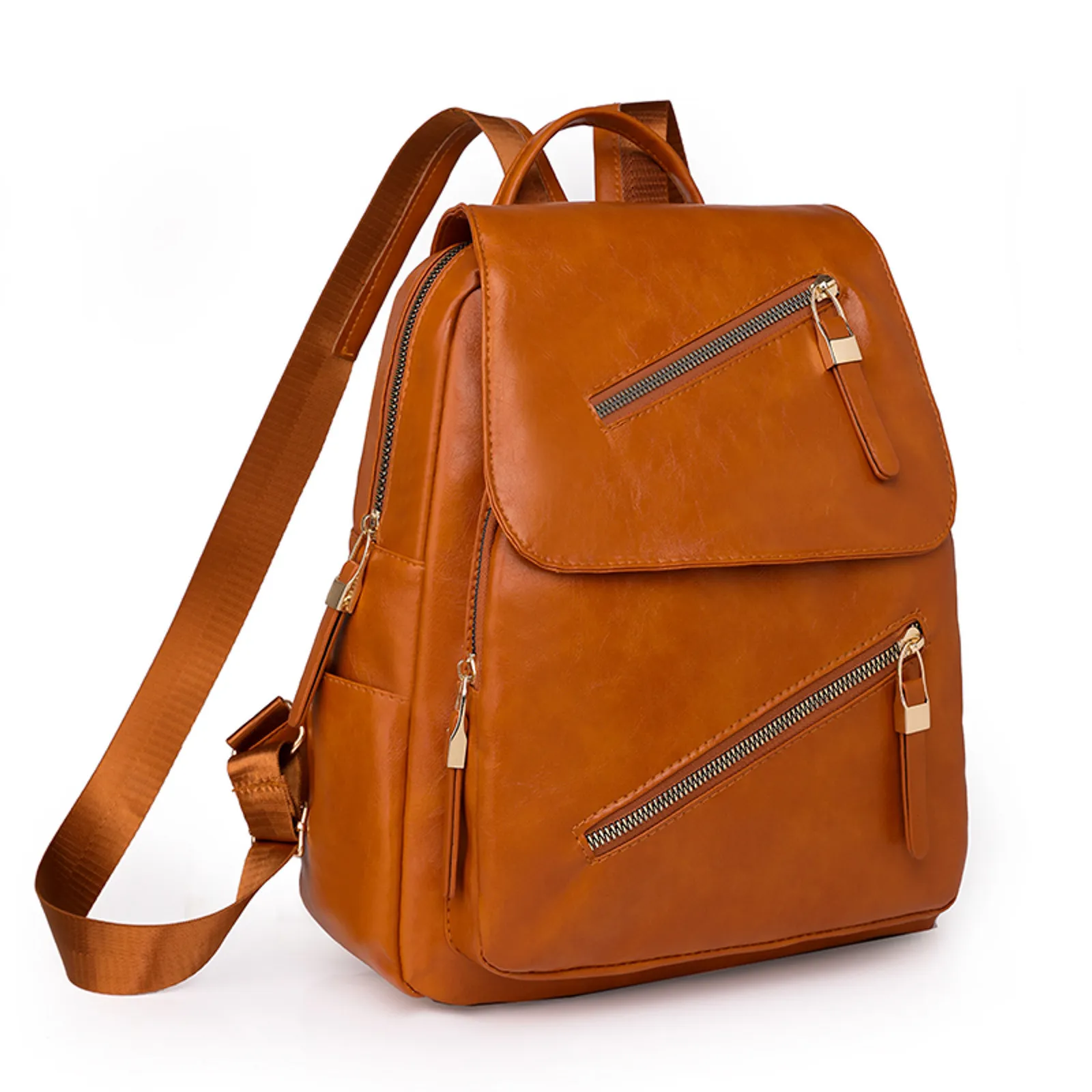 Sac à Dos Femme Élégant et Tendance – Léger, Grande Capacité, Multipoche, Fermeture Sécurisée