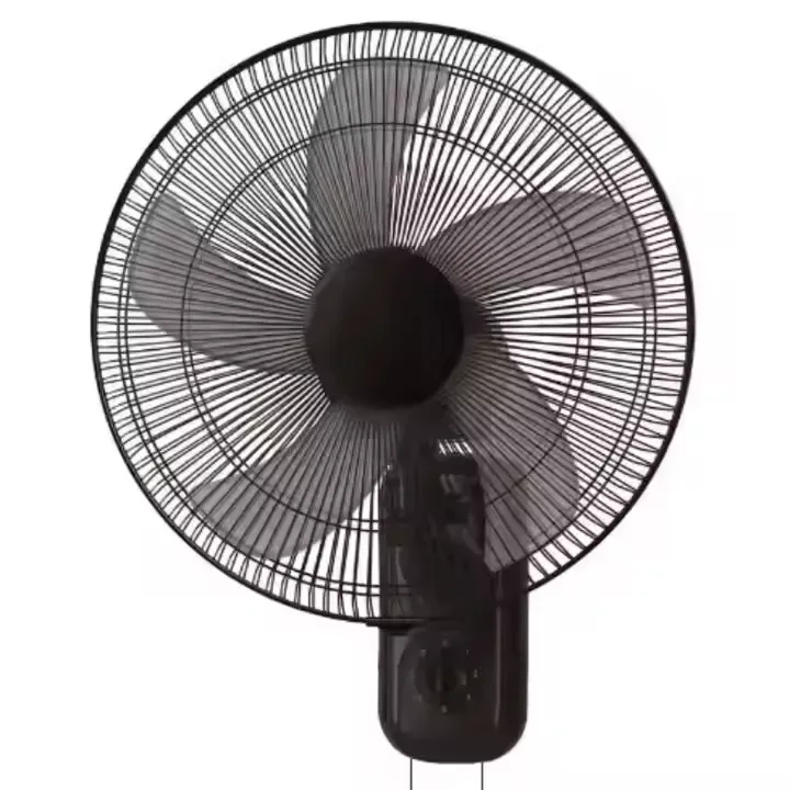 Ventilateur Mural Oscillant 5 Pales – Silencieux et Puissant, Fixation Murale ou Plafond, Usage Domestique