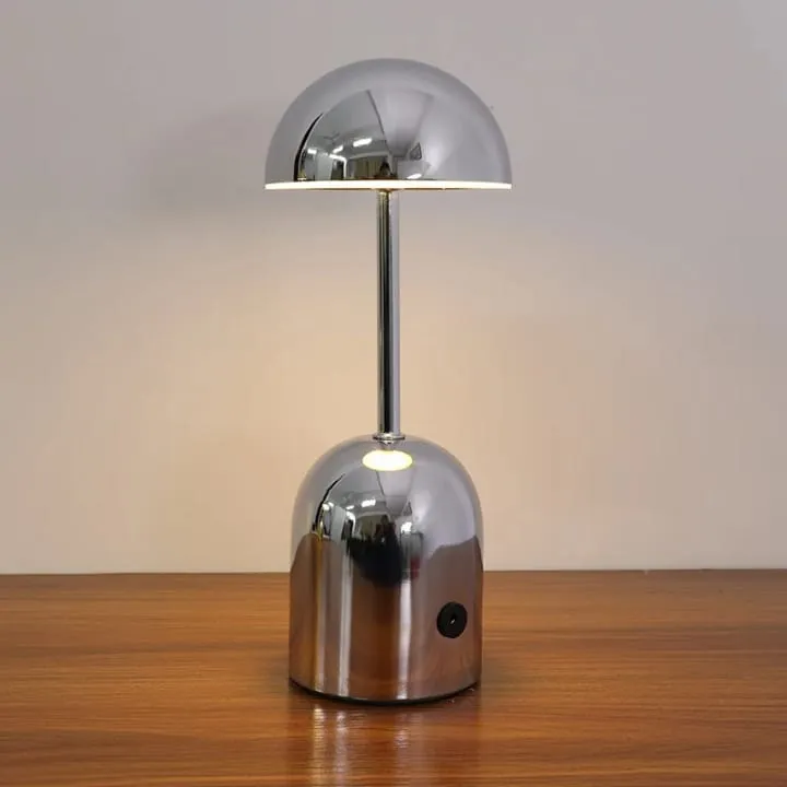 Lampe Métal Bouton Tactile Dorée – TQ22038-G