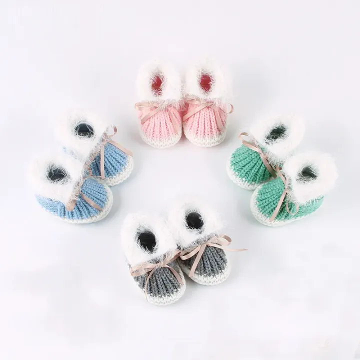 Chaussures Bébé Fille Élégantes avec Noeud Pailleté – Confortables et Antidérapantes
