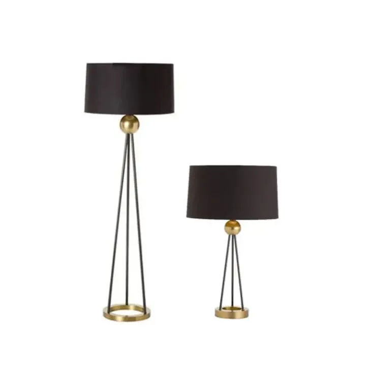 Lampe Anneau Suspendu avec Abat-Jour Noir – YF-817
