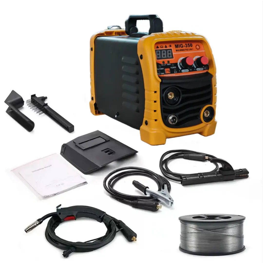 Soudeuse MIG-350 3 en 1 – Inverter IGBT DC portable, poste à souder MIG/MMA/LIFT TIG avec accessoires complets