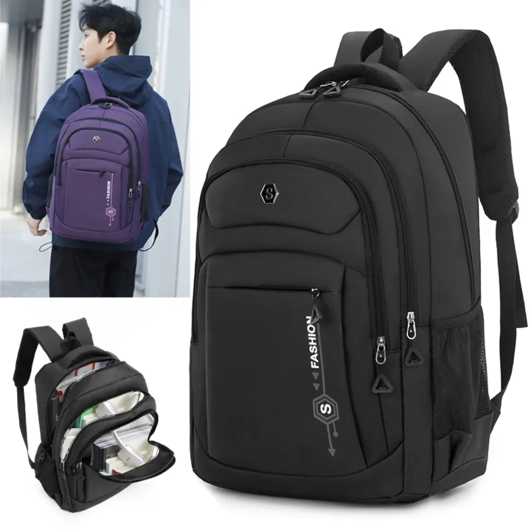 Sac à Dos Multifonction Grande Capacité – Pour Ordinateur Portable, Étanche, Antivol, Travail, Voyage, Étudiant