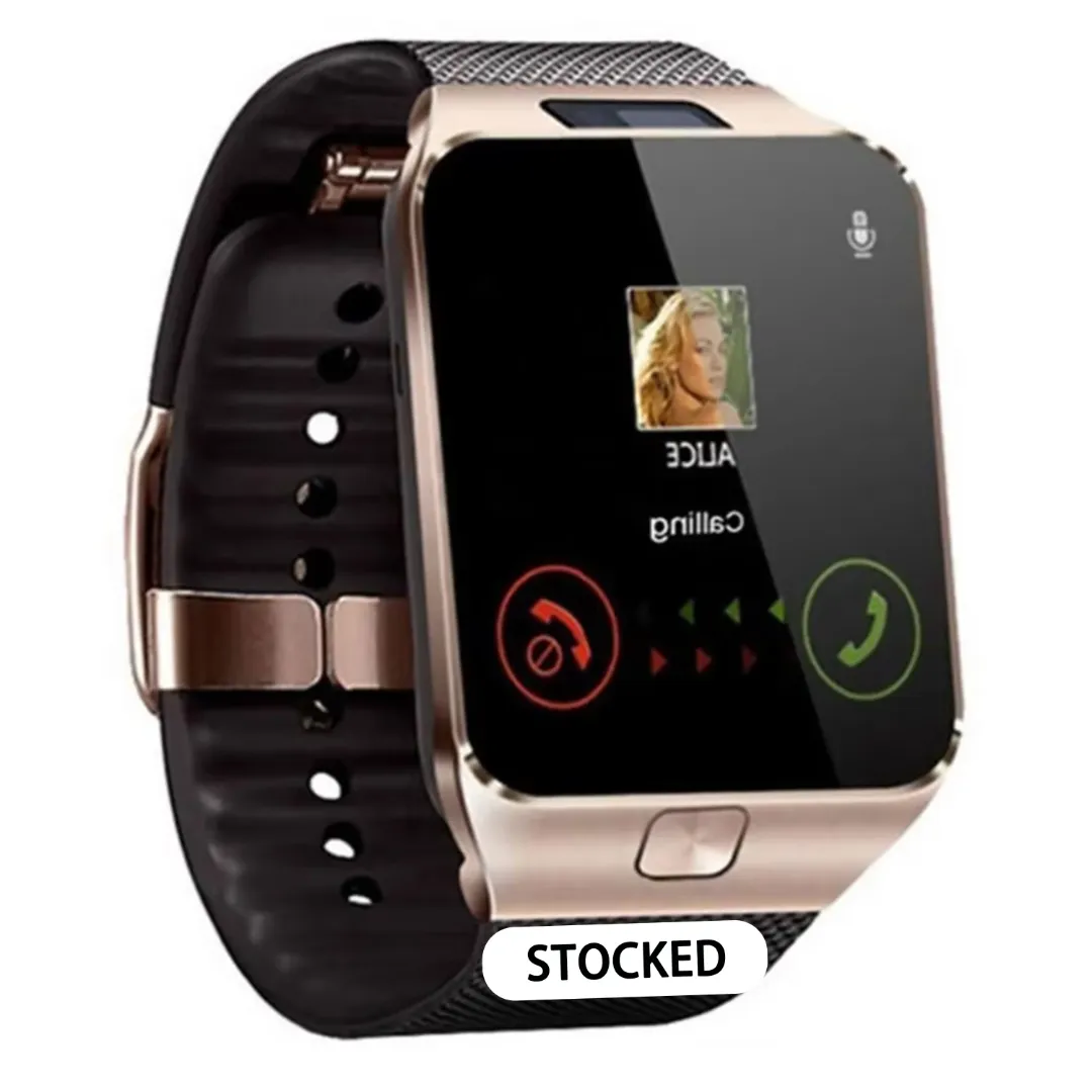 Montre Connectée DZ09 avec Carte SIM – Appels, Caméra, WiFi, Suivi Sport, Compatible Android