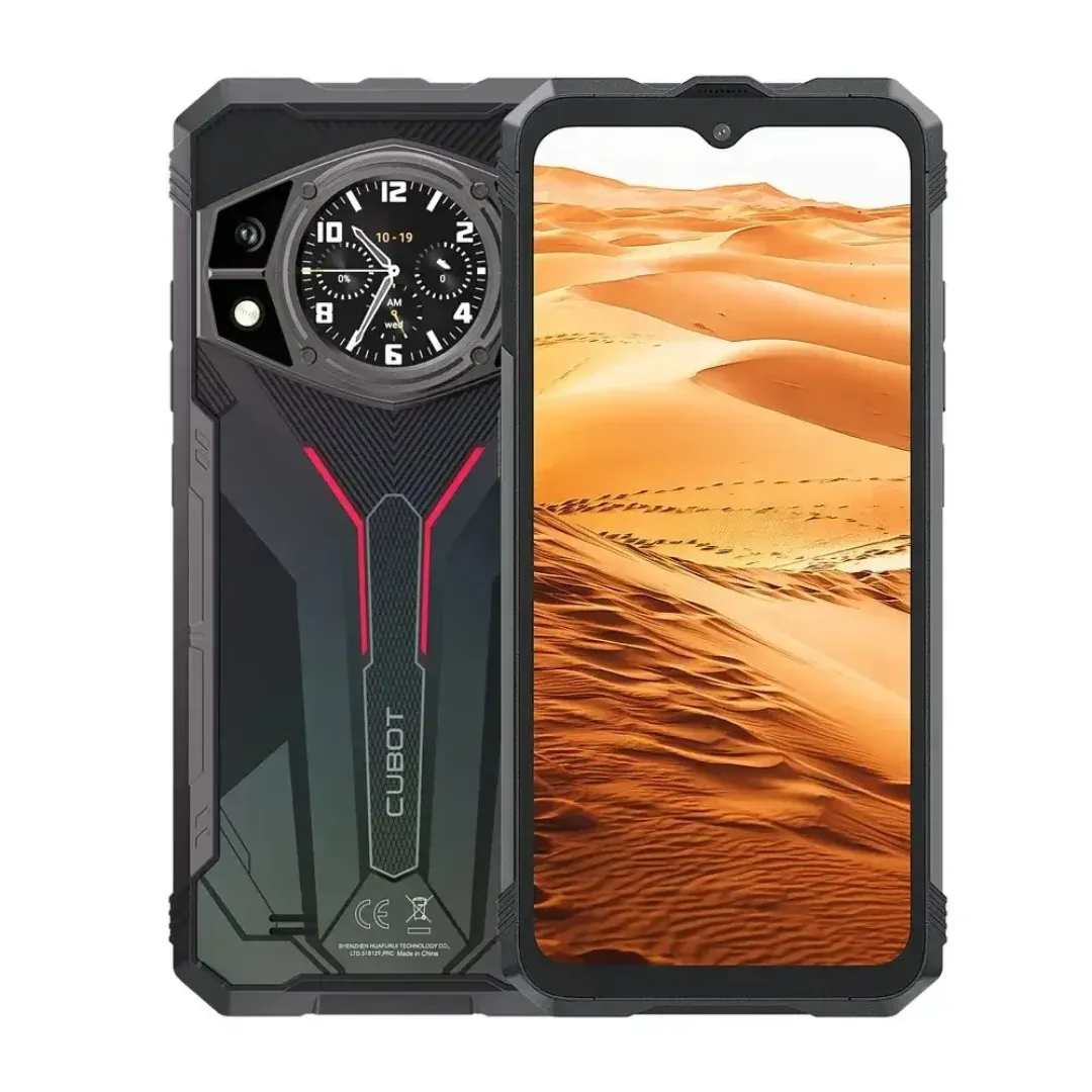 Cubot KINGKONG AX – Smartphone Android 14 Ultra-Robuste | 24 Go RAM, 256 Go ROM | Caméra 100MP | Écran 120Hz | Batterie 5100mAh | IP68/IP69K