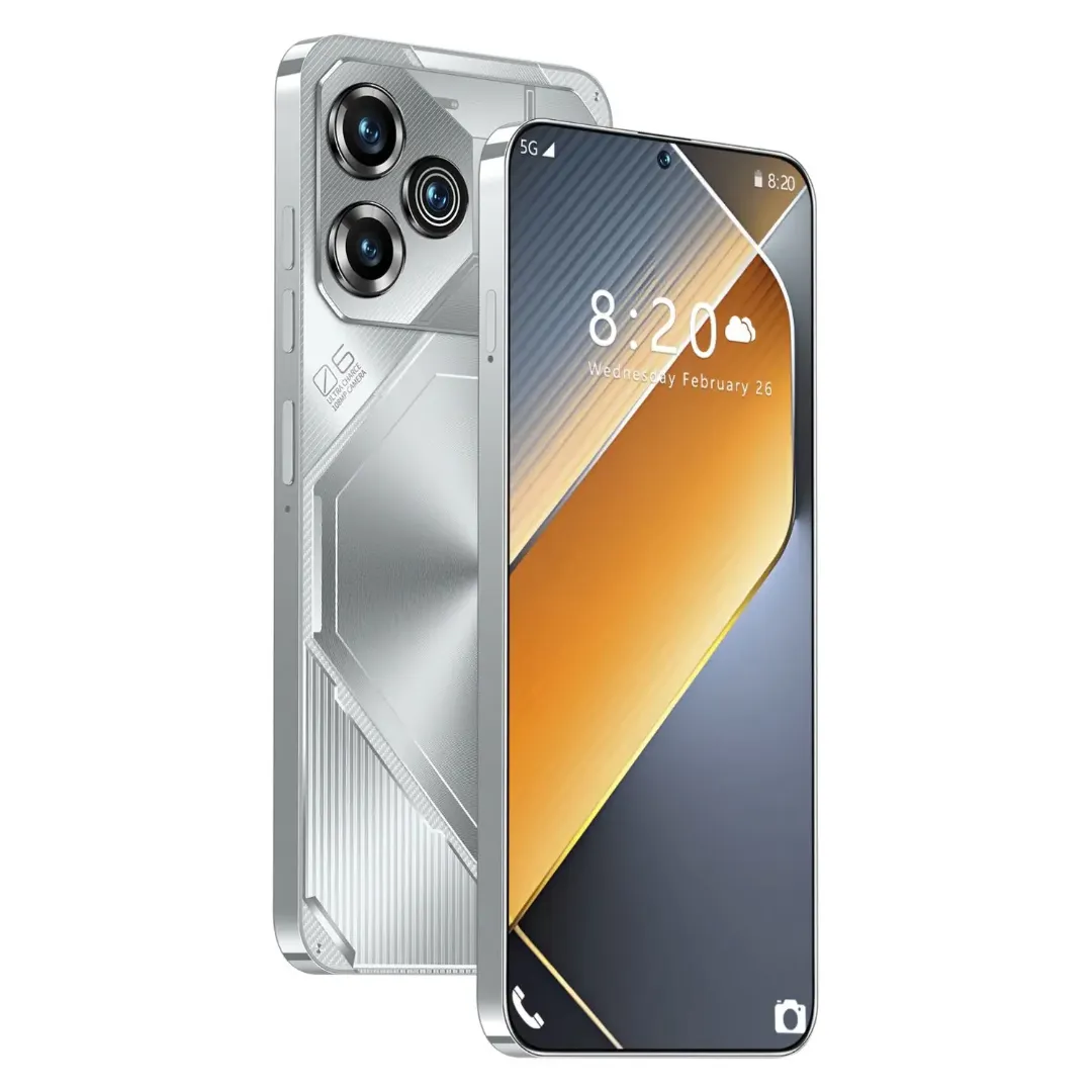 Smartphone Android 5G GT10 Pro – Écran 6.53", 16 Go RAM + 1 To ROM, Double SIM, Caméra 108MP, Charge 65W