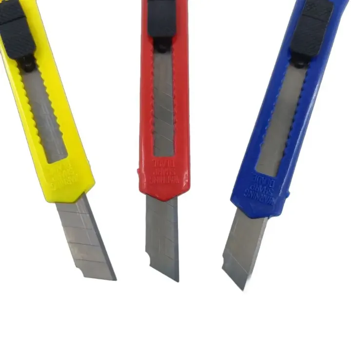Cutter utilitaire de précision – Couteau à lame rétractable pour bureau, artisanat et emballage