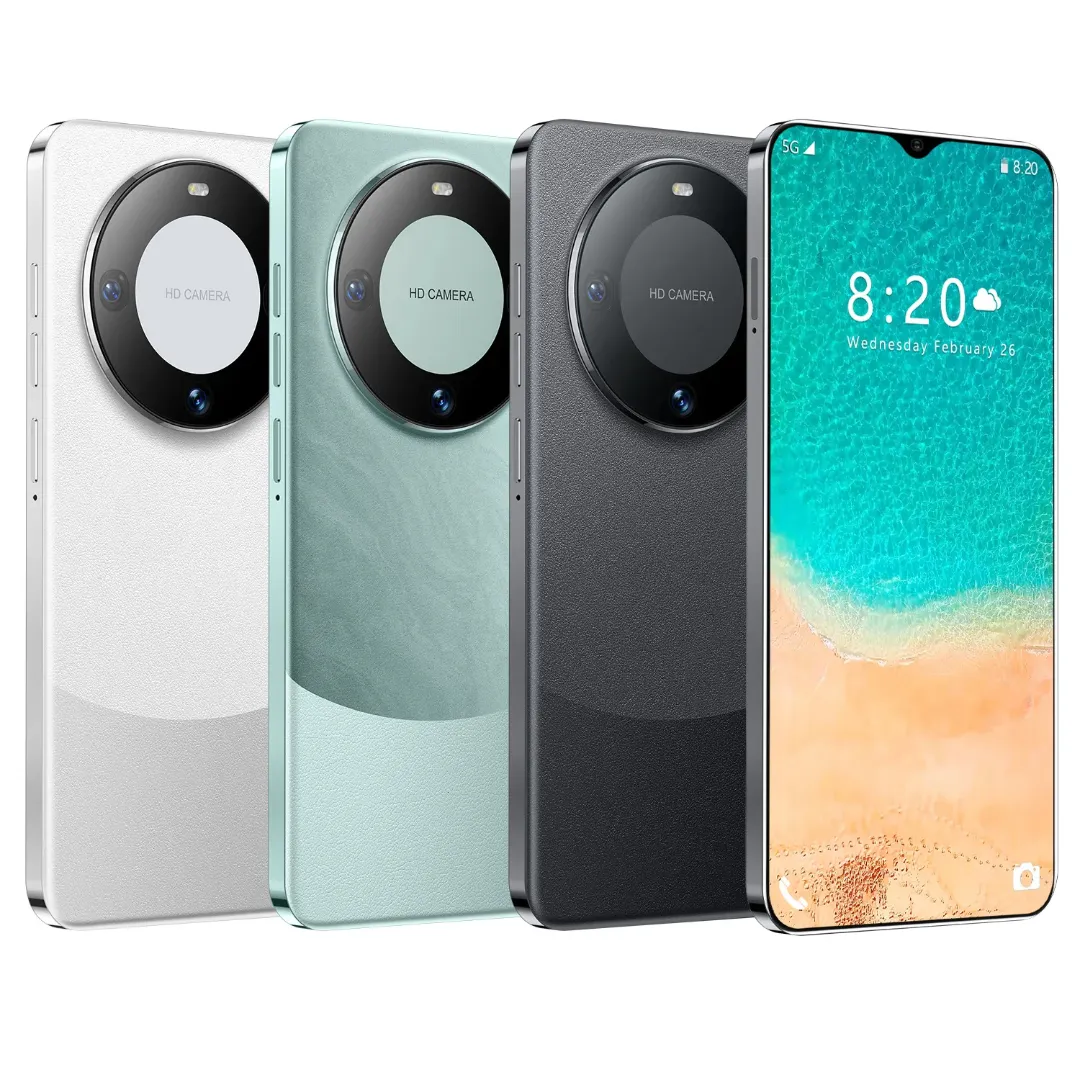 Smartphone XW WY141 – Écran 7.3" OLED, 5G, 12+512 Go, Caméras 48MP + 24MP, Batterie 6000mAh, Déverrouillage Facial, Charge 65W