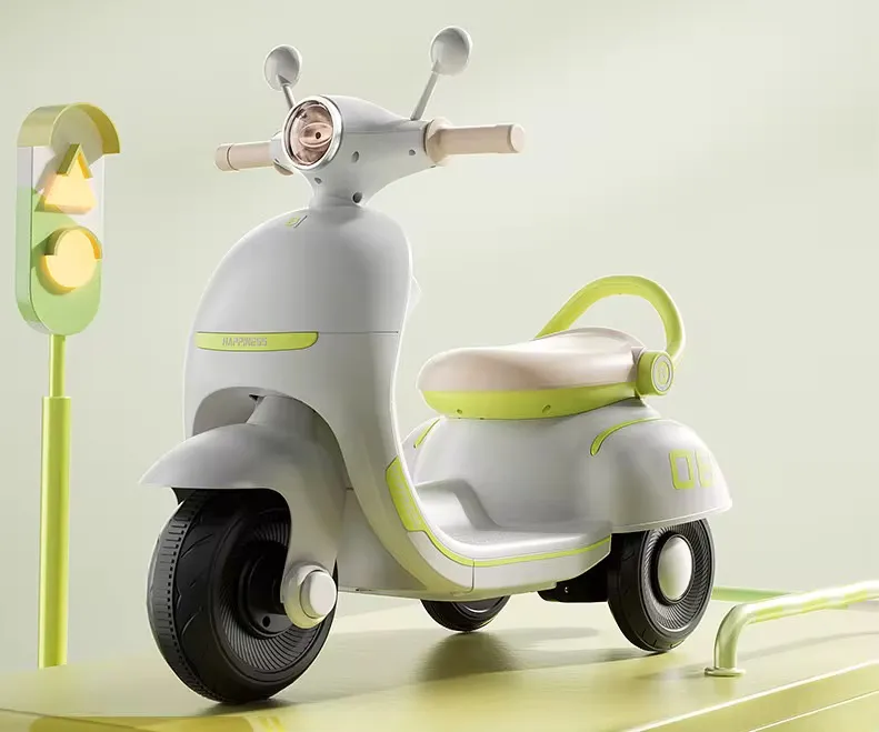 Scooter Électrique pour Enfants – Modèle Vintage “Happiness”